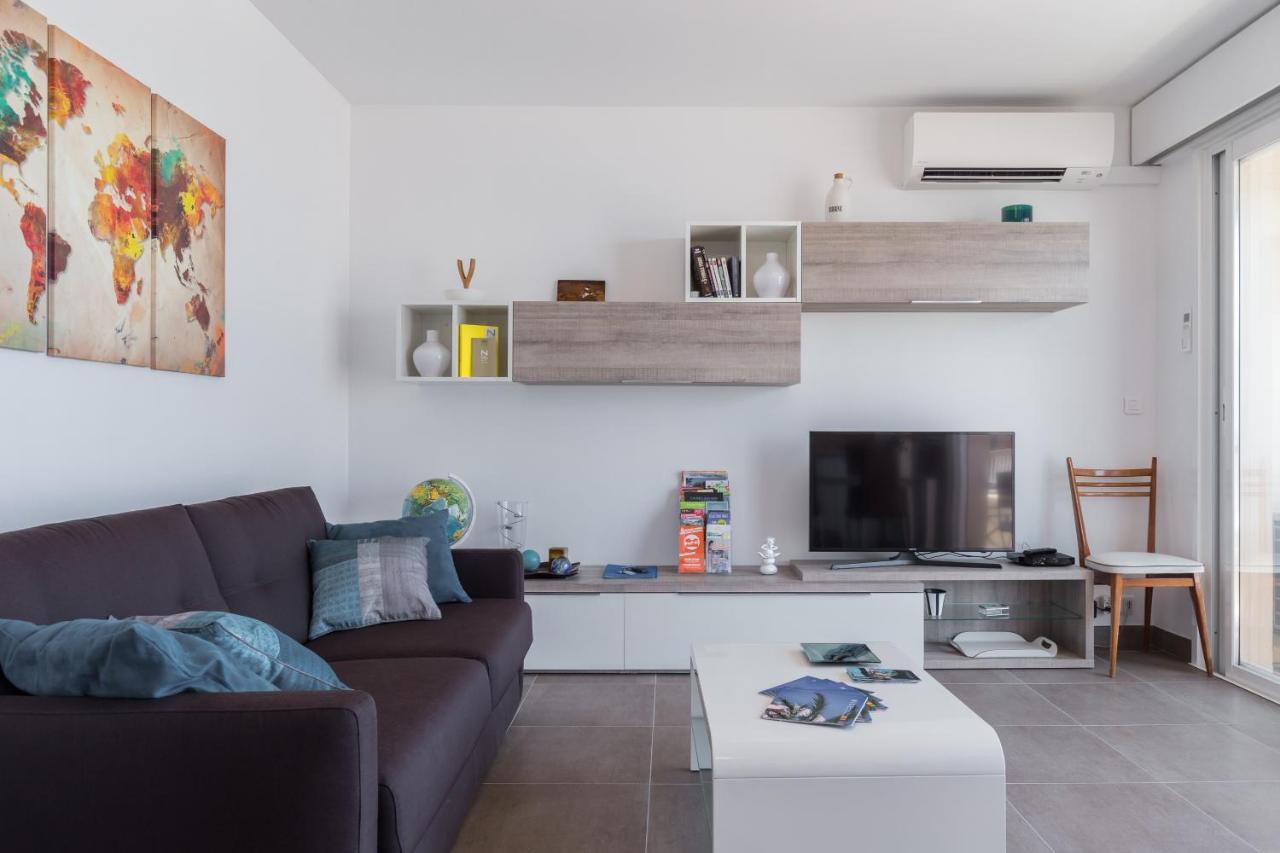 Gorgeous Apt With Terrace, Elevator, Ac, Free Parking - Le Regis Cagnes-sur-Mer Exterior foto